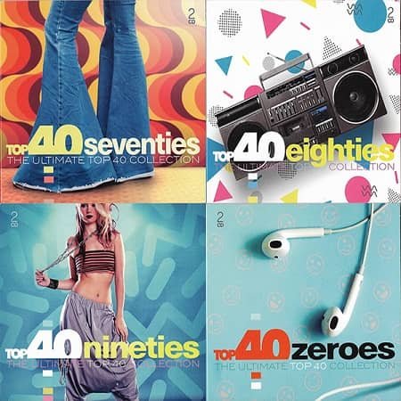 The Ultimate Top 40 Collection - 70s-00s. [8CD] (2019) MP3